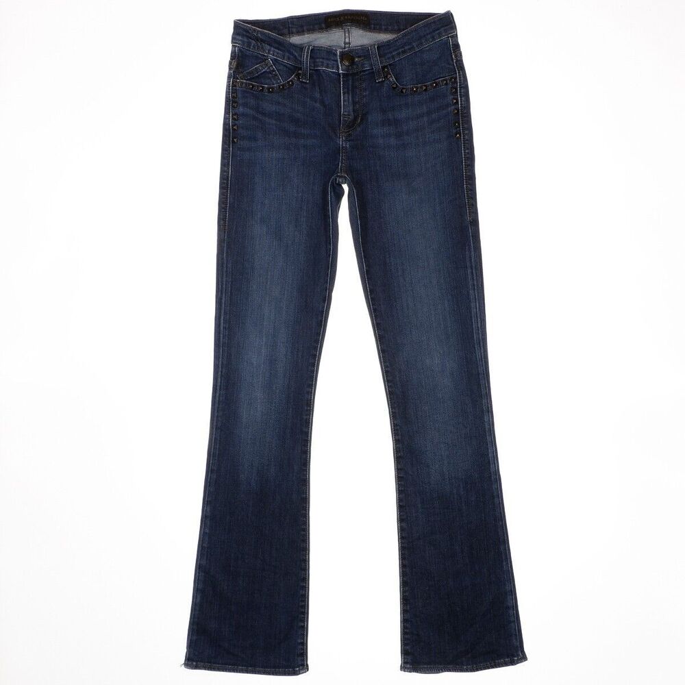 Rock & Republic Women's Boot Cut Jeans - Dark Blue